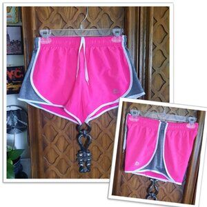 RBX Performance Running Shorts Style# CR566R - Pink/Gray, Size S